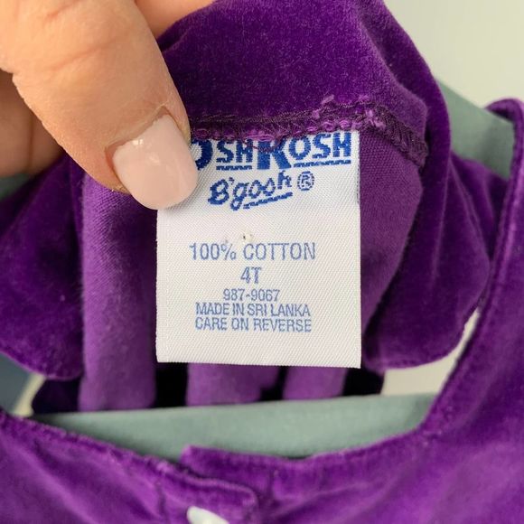 Purple Kids Casual Dress - Picture 5 of 5